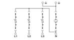 3 phase 4P SPD Phoenix Contact German Brand Type 2 Surge ArresterVAL-MS-EE-T2-3+1-320  2910575