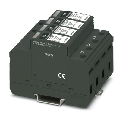 Type 2 TPN Surge Arrester VAL-MS-EE-T2-3+1-320 Phoenix 3 phase SPD 2910575