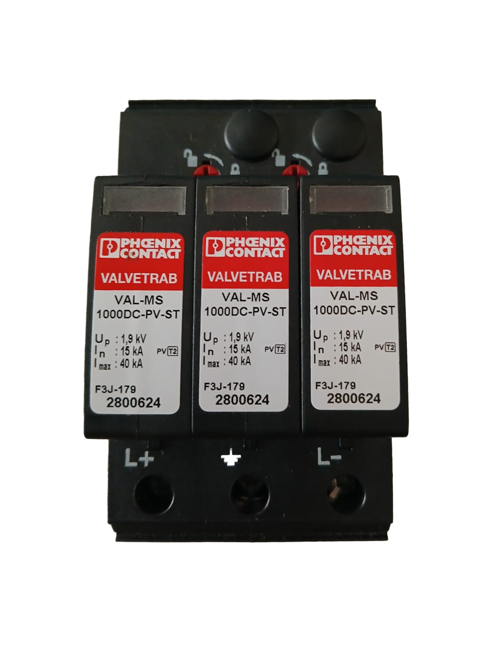 DC SPD Type 2 1000V  VAL-MS 1000DC-PV/2+V surge arrester for PV systems 2800628