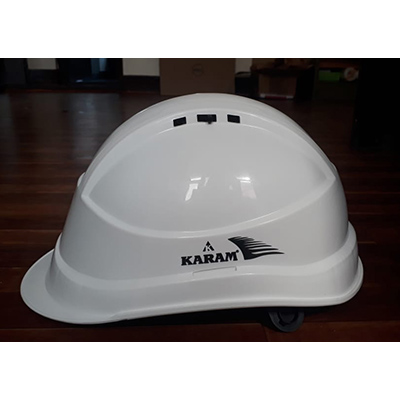 Karam Safety Helmet PN-542 SHELBLAST Orange/White