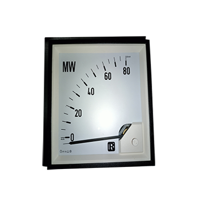 Rishabh DC Moving Coil Analog MW(0-80MW) Panel Power Meter size 144*144