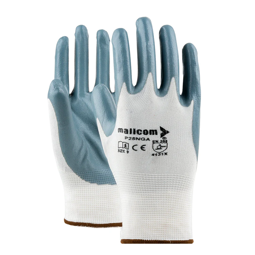 mallcom protective Waterproof nilon gloves P25NBA