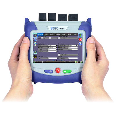 VeEX FX150- MINI HANDHELD OTDR TEST SET 1310/1550nm 36db/34db