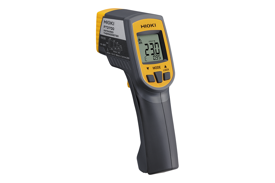 Hioki Infrared Thermometer FT3701 Thermo Gun with Temperature Range -60.0˚C to 760.0˚C